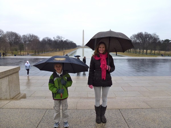 p1010223 On the steps of the Lincoln Memorial