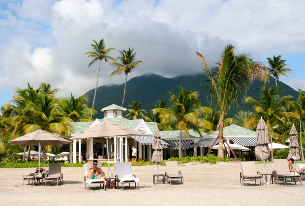 img_4316 On the beach at the Four Seasons, Nevis