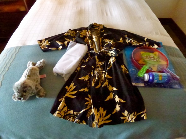 p1010800 Children's gifts at Four Seasons Hualalai
