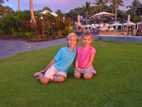 p10108741 My children at Four Seasons Hualalai