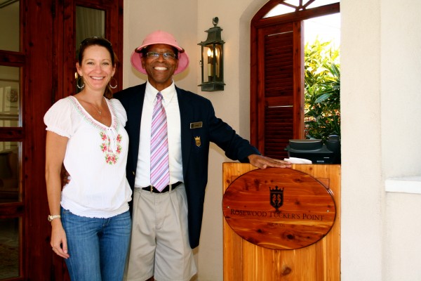 img_4620 With Levon, one of the head doormen at Tucker's Point