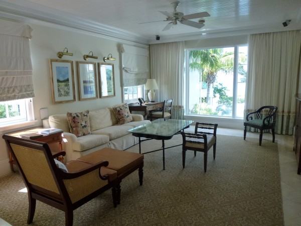 p1000968 Living room area in One Bedroom Oceanview Suite at Regent Palms