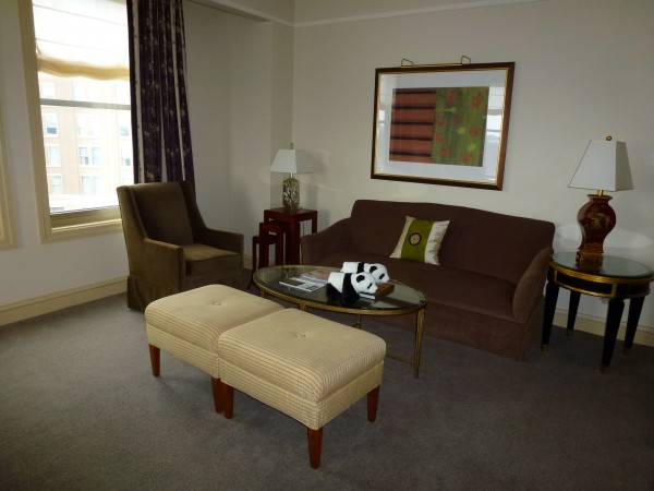 p10102111 Living room area in Water View Suite at the Mandarin Oriental, Washington, D.C.