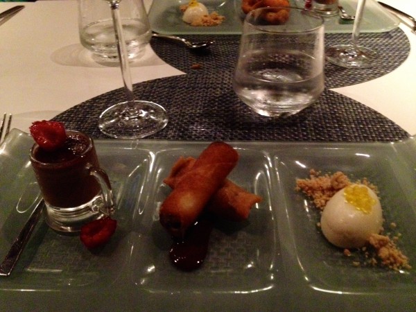 Dorado Beach's food was amazing Memorable dessert