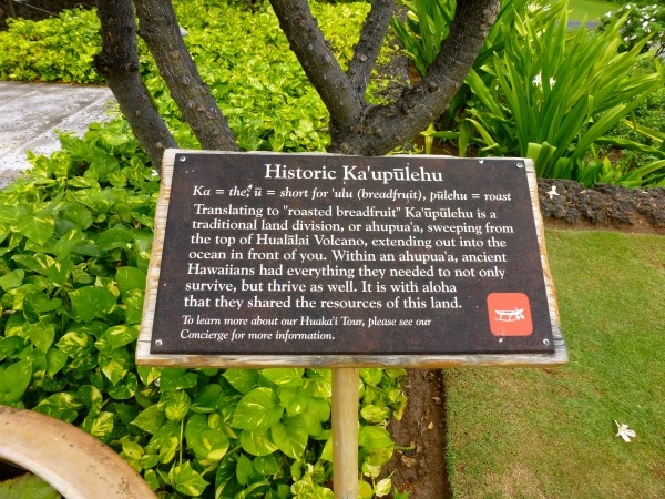p1010903 Hawaiian history is a big focus at Four Seasons Hualalai