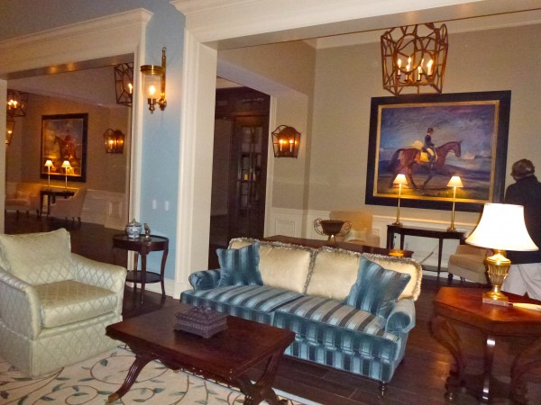 Beautiful lobby at Salamander Resort and Spa Lobby at Salamander Resort & Spa