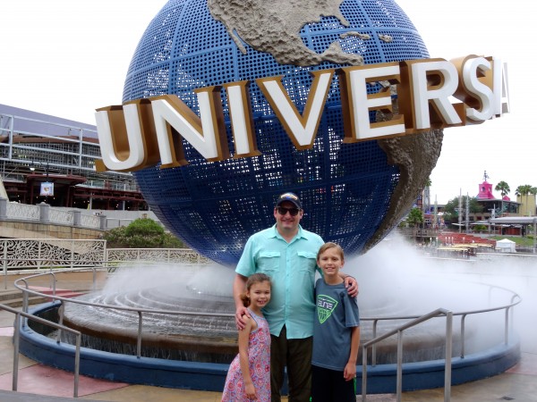 With our private guide at Universal