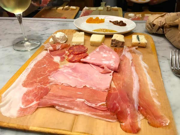 Eataly appetizer platter