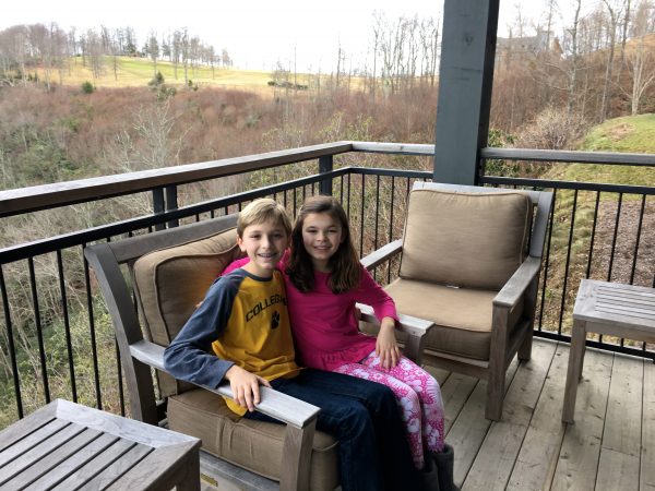 Family time at Primland