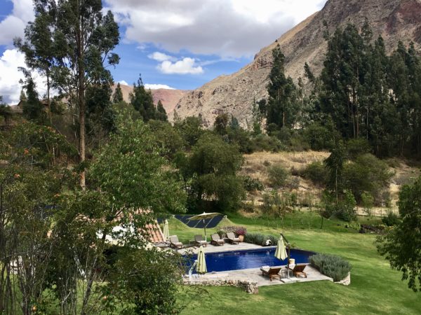 Pool with a view in the Sacred Valley, Belmond Las Casitas