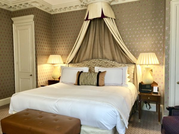 Hotel room at The Dorchester