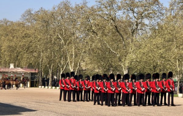 Behind the scenes at Changing of the Guard