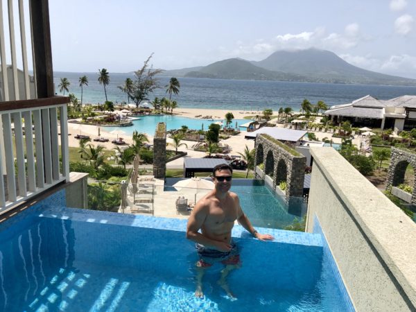 Nevis Peak Suite plunge pool