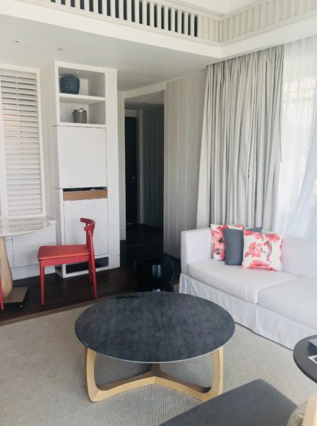 Nevis Peak Suite living room area